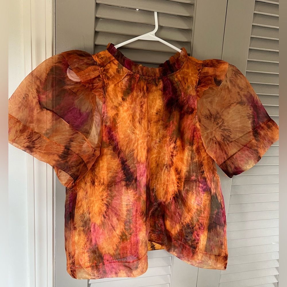 Marie Oliver Organza blouse